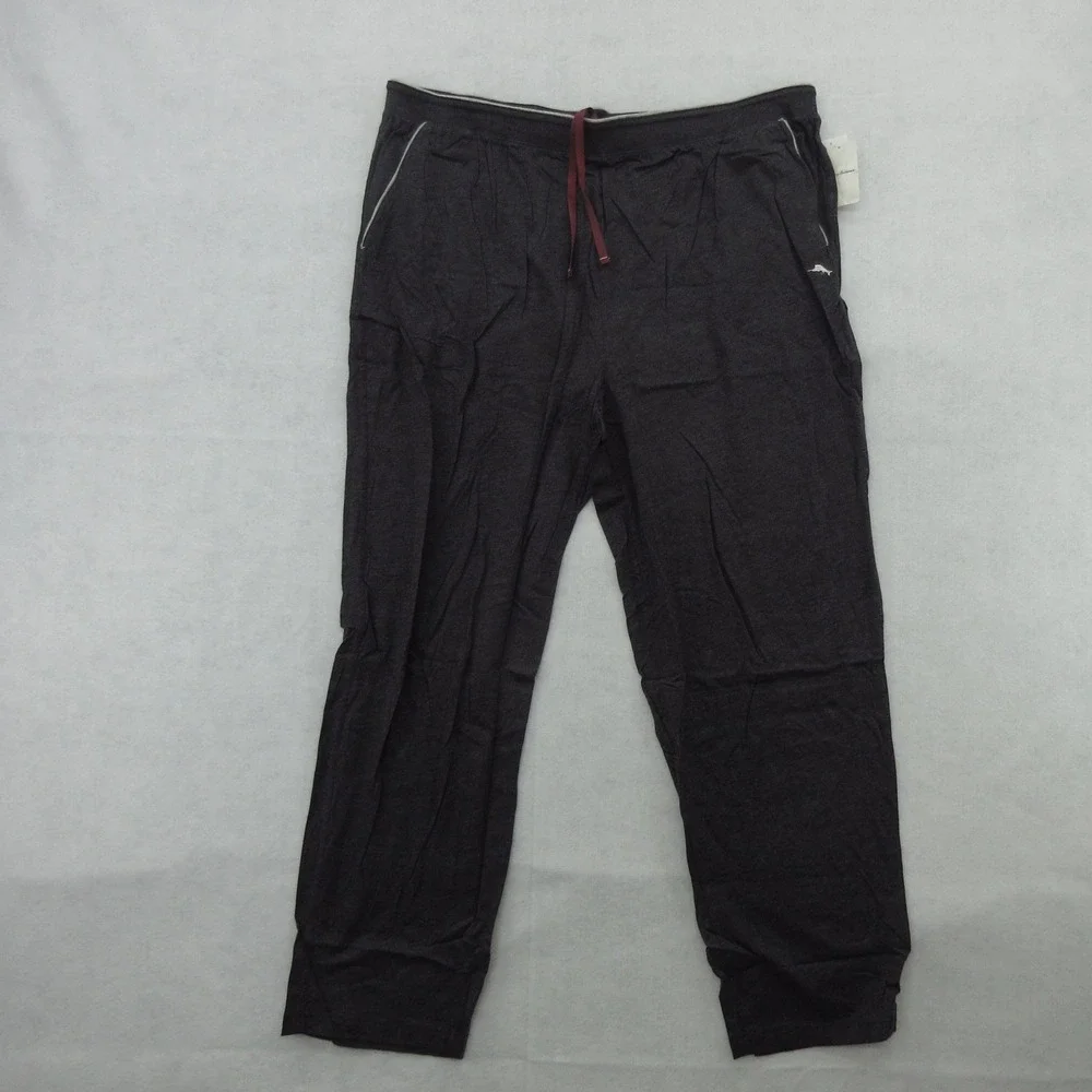 Tommy Bahama Mens Big & Tall Lounge Pants Jersey Heather 2XLB New